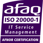afaq ISO 20000-1 IT Service Management Afnor Certification