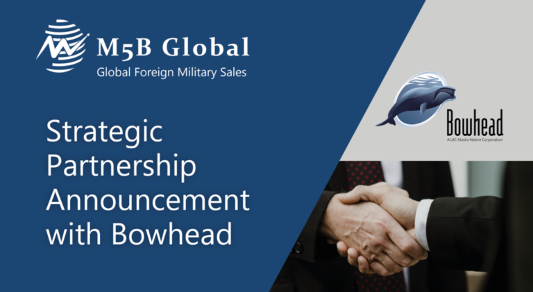 Joint Venture Announcement – Bowhead M5B Global, LLC