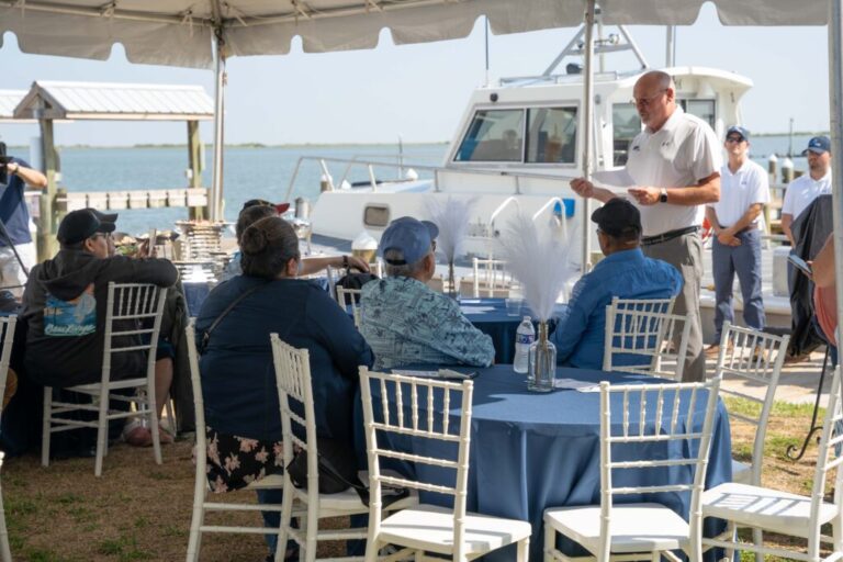 Bowhead Holds Vessel Dedication Ceremony at Dauphin Island, Alabama